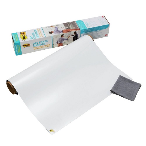 3M Post-it Super Sticky Dry Erase Jumbo Roll, 4 x 25 Inch
